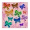 Stupell Industries Bright Patterned Butterflies Canvas Design by Kay Widdowson